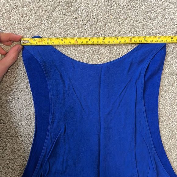 Aritzia Wilfred Free Sleeveless Sheath Mini Dress  Blue - Picture 13 of 15